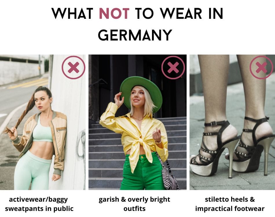 What not to wear in Germany 