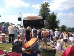 Cornbury Music Festival stage