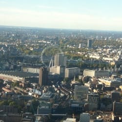 The London Eye - seen from The Shard