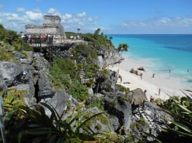 Mayan ruins at Tulum, Mexico