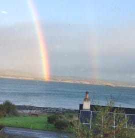 Rainbows over the Firth