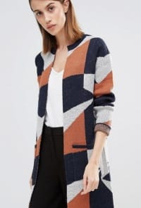 Selected Siva Knitted Coatigan by ASOS