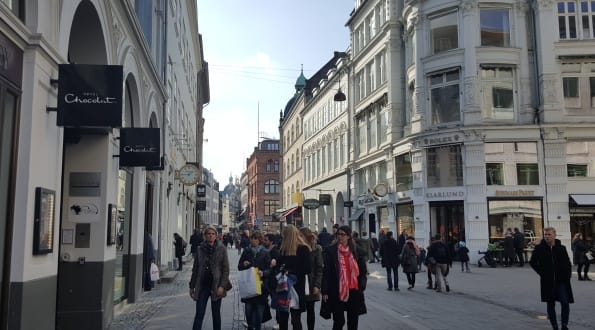 Shopping on Stroget
