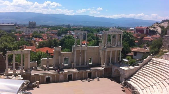 The Roman amphitheatre